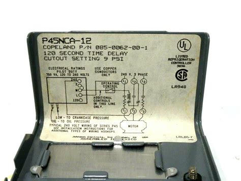 penn johnson controls pnca  oil failure cutout control pnca