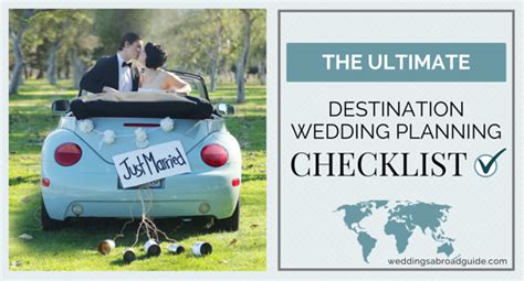 wedding planning checklist for destination weddings abroad wedding