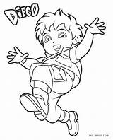 Diego Coloring Pages sketch template