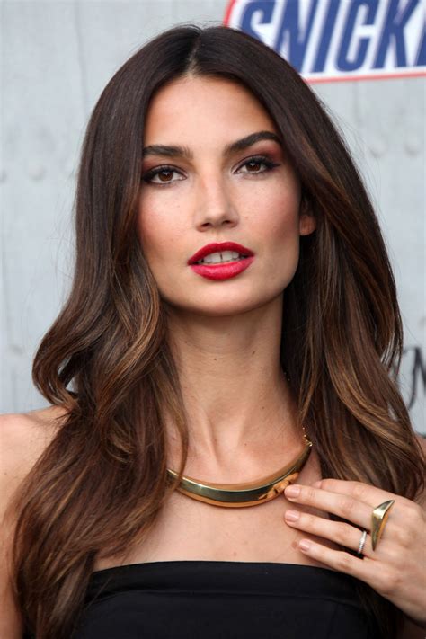 lily aldridgegoodhousemag lily aldridge an extremely subtle ombre look