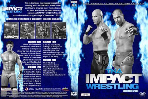 tna impact wrestling december  dvd cover  chirantha  deviantart