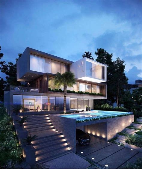 stunning modern dream house exterior design ideas