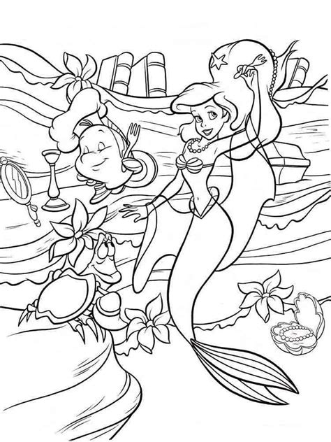 mermaid coloring pages   print