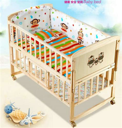 solid pine wood baby bed baby cribs baby   popular china baby   baby crib