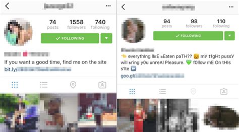 instagram accounts gehackt om dating spam te promoten