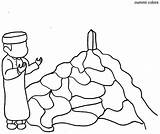 Hajj Ausmalbilder Ausmalen Mecque Coloriages Prie Islamische Hadj Thème sketch template