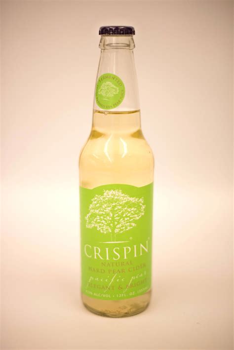 thirsty thursday crispin pacific pear cider arts