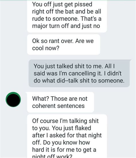 dude s texts are exactly what not to do when a woman cancels a date