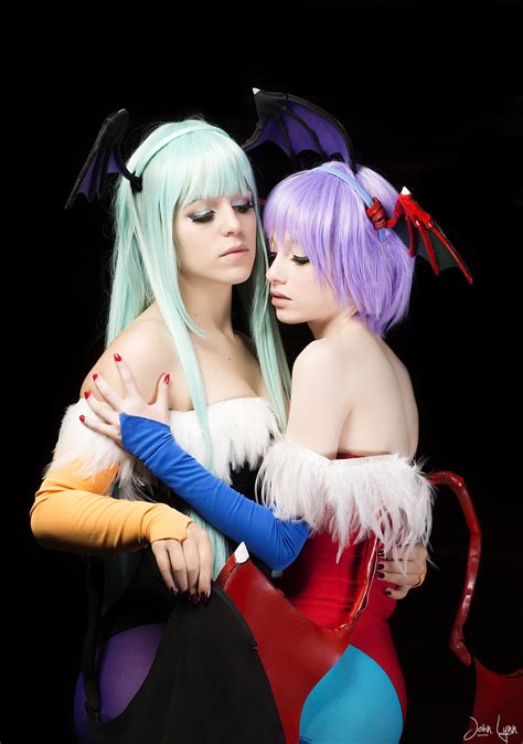 morrigan x lilith cosplay 1 by sntp on deviantart