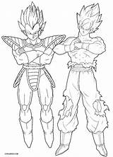 Goku Coloring Pages Dragon Ball Printable Cool2bkids sketch template