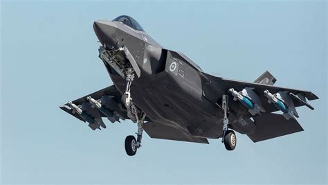 First Raaf F 35s Take To The Sky With Full Complement Of Weapons