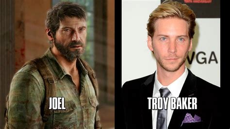 The Last Of Us Characters And Voice Actors Youtube