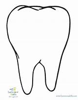 Coloring Tooth Clipartbest Inspire Regard Color Clipart sketch template