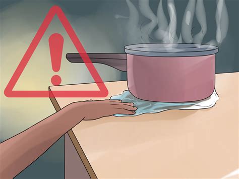ways  prevent kitchen burns wikihow