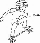 Skater Boy Coloring Good Pages Wecoloringpage sketch template