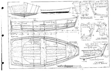 nesting pram dinghy plans