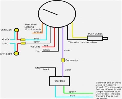 harley tach wiring diagram