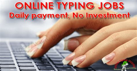 typing jobs  students  investment