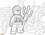 Coloring Lego Pages Justice League Popular Heroes Super sketch template
