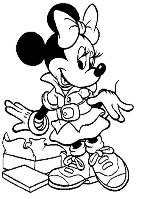 mickey  minnie mouse coloring pages  print   coloring home