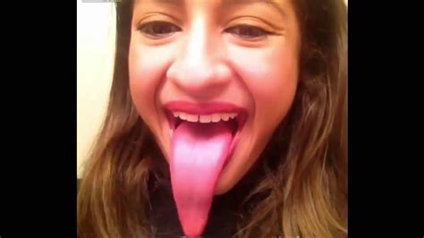 pretty girls long tongue pics and galleries