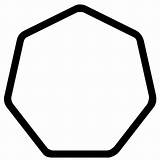 Heptagon Polygons Rounded Iconfinder sketch template