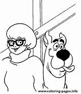 Scooby Coloring Doo Velma Pages Fool A173 Printable Tv Series Book Dr Z31 Picgifs Mitchell sketch template