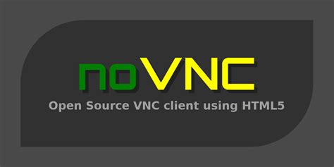 github novncnovnc vnc client web application