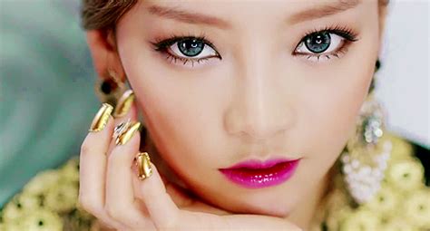 Goo Hara Kara Best Colored Contacts Goo Hara Coloured Contact Lenses