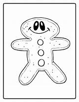 Lebkuchen Gingerbread Ausmalbild Q1 ähnliche sketch template