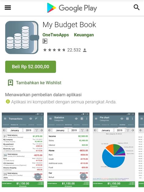 file apk aplikasi catatan keuangan premium  budget book