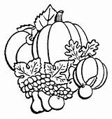 Coloring Fall Pages Leaves Stencils Harvest Gathering Little Girl sketch template