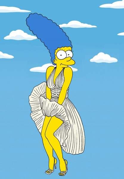 Photos Marge Simpson Icône De Mode Gala
