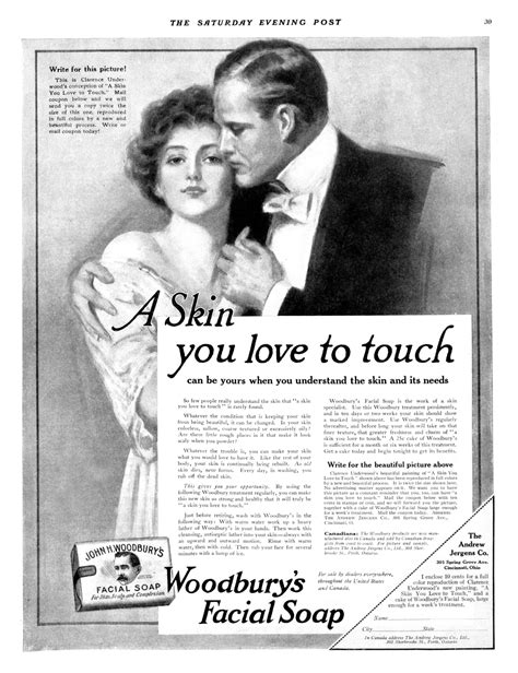 vintage advertising shock   saturday evening post