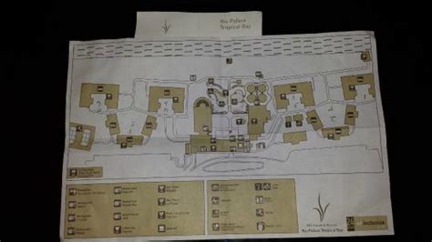 Map Of Resort Picture Of Hotel Riu Palace Tropical Bay
