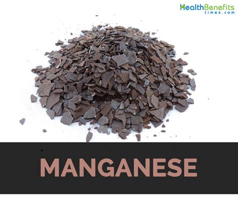 manganese facts  health benefits nutrition