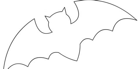 bat template  halloween october ideas  school pinterest bat