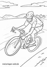 Rennrad Malvorlage Fahrrad Fahren Malvorlagen Zeichnung Ausmalbild Kleurplaat Fietsen Radrennen Kostenlos Fiets Anzeigen sketch template