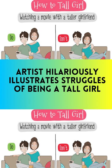 artist hilariously illustrates struggles of being a tall girl artofit