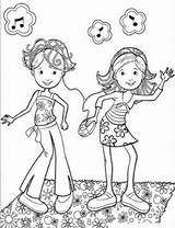 Coloring Pages Junkie Girls Template Printable sketch template
