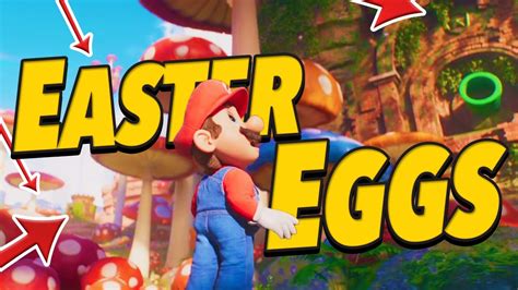 Every Easter Egg In The Super Mario Bros Movie Trailer Youtube