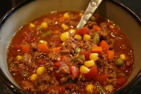 easy beef vegetable soup bigoven