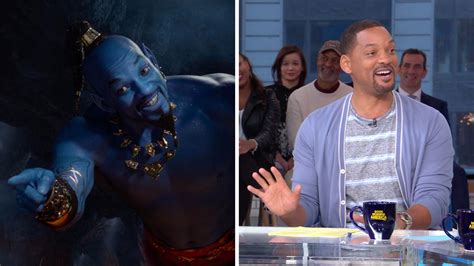 Will Smith On Playing Genie In Live Action Aladdin This Is The Most
