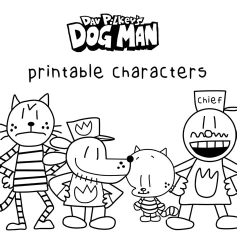 dog man characters  learning curve