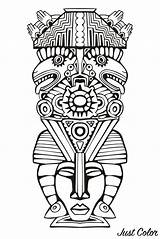 Incas Mayas Aztecas Adultos Aztecs Mayans sketch template