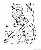 Coloring4free Army Coloring Pages Rappelling Soldier Related Posts sketch template