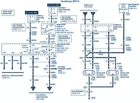 ford   electrical wiring diagram circuit schematic learn