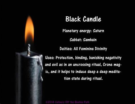 Candles Black Candle Magick Wicca Candles Candle Magik