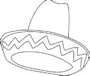 sombrero mexican hat coloring page mexican hat