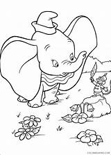 Dumbo Coloring4free sketch template